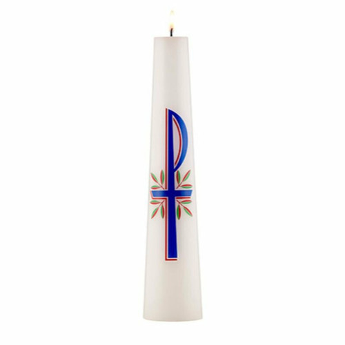 Chi Rho Christ Candle (75350)