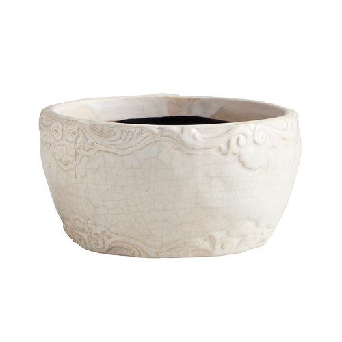 Round Ceramic Pot - Large