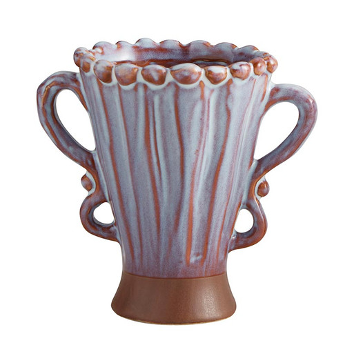 Opal Purple Jar Vase BMR590