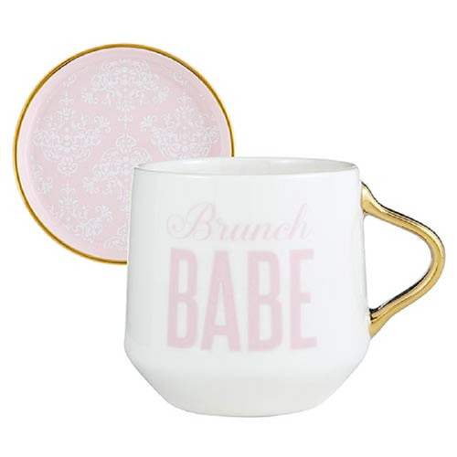 13oz Mug Cstr Lid-Brnch Babe 10-04595-090