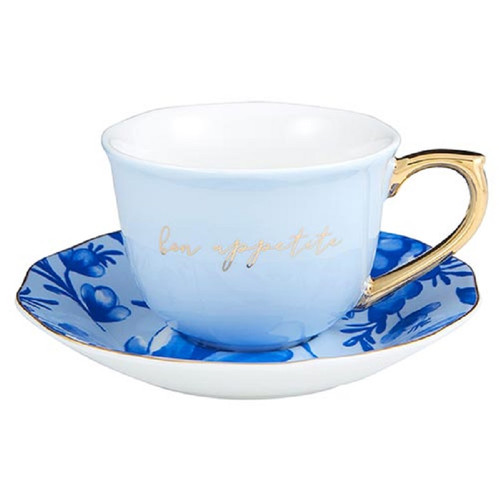 Teacup & Saucer - Bon Apetite 10-04595-095