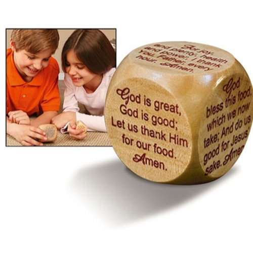 Mealtime Prayers Prayer Cube - 6/pk