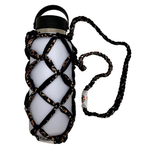 Water Bottle Carrier (Cross Body) - Leopard