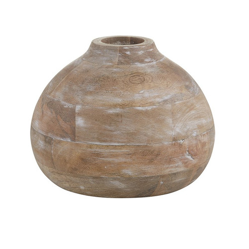 Wooden Vase - Flower - Large