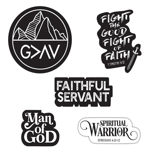 Faithful Servant Sticker Set - 12 sets/pk