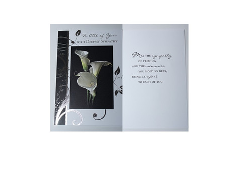 Greeting Card - Deepest Sympathy