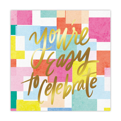 Beverage Napkins - You're Easy to Celebrate