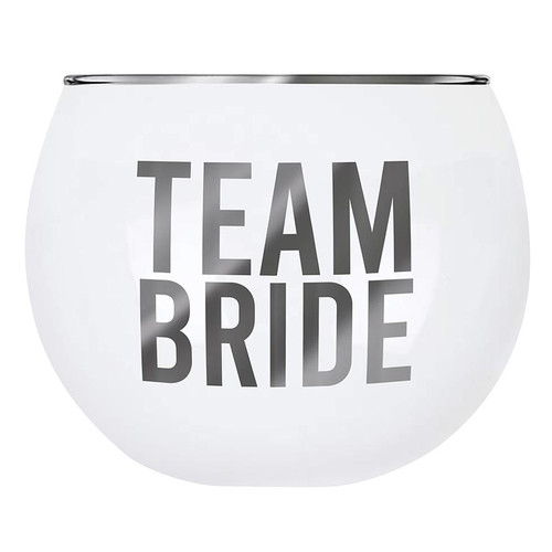 Roly Poly Glass - Team Bride