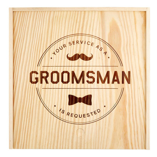 Groomsman Proposal Box