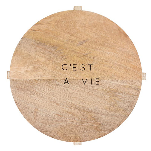 C'est La Vie Pedestal Cheese Board