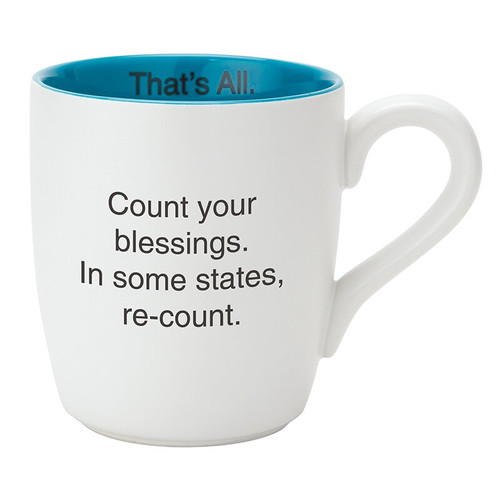 That's All Mug - Count Your Blessing
