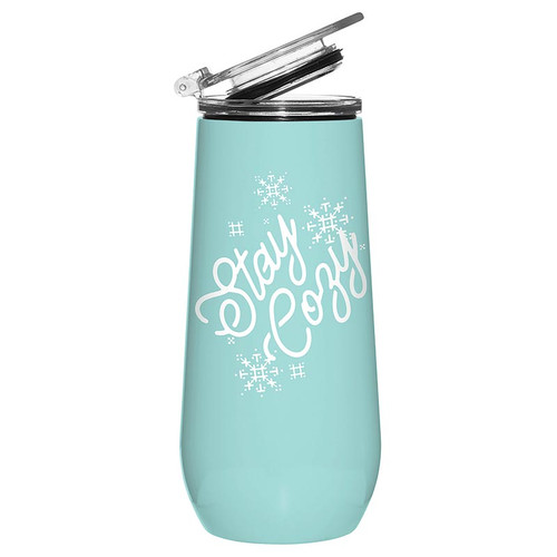 Stainless Steel Champagne Tumbler - Stay Cozy