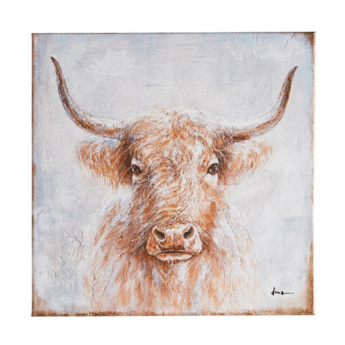 Printed Canvas - Bull