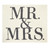 Face to Face Luxe Throw - Mr. & Mrs.