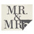Face to Face Luxe Throw - Mr. & Mrs.