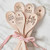 Wooden Baking Spoons - Holly Jolly