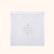 Linen White Fleur-de-Lis Cross Chalice Pall - 3 pack