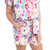 Short 2pc PJ Set Floral - Small