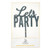 Acrylic Cake Topper - Let's Party
