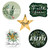 Follow His Star Sticker Set - 12 sets/pk