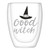 Double Wall Glass - Good/Bad Witch