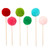 Pom Pom Cake Topper - Holiday