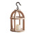 Wood Lantern With Hook - Small