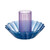 Glass Candle Holder - Blue-Purple