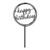 Acrylic Cake Topper - Happy Birthday