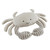 Linen Beach Crinkle Toy - Crab