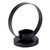 Black Round Candle Holder - Small