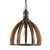 Iron And Wood Pendant Light