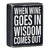 Box Sign - Wine Wisdom