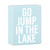 Box Sign - Jump Lake