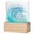 Mightier than the Waves Acrylic Desk Stand - 2/pk