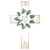 Metal Flower Cross