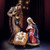 32" Val Gardena Three-Piece Holy Family Set