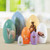 The Story of Easter Plastic Nesting Egg Set with Story Book