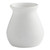 White Ceramic Bloom Vase - Small