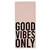 Quick Dry Oversized Beach Towel - Good Vibes Only