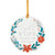 Wreath Acrylic Ornament - 12/pk