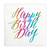 Foil Beverage Napkins - Happy Birthday Rainbow