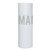 Matte Skinny Tumbler With Straw - Mama
