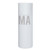 Matte Skinny Tumbler With Straw - Mama