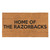 Home Of The Razorbacks Doormat