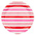 Paper Plates - Holiday Stripe