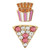 Novelty Earrings - Pizza/French Fries