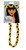 PomBraid Headband - Bottle Green/Yellow Gold