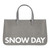 Face To Face Canvas Tote - Snow Day