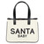 Mini Canvas Tote - Santa Baby